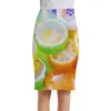 Faldas KYKU Candy Mujeres Comida Sundresses Colorido 3d Falda Uva Sexy Ladies Womens Summer Anime Fashion