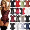 X Sexiga kvinnor Steampunk Clothing Gothic Plus Size Corsets Pet Boned Overbust Bustier midja Cincher Body Shaper Corslet S 6xl 220524