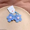 1 Pair New Korea Fashion Sweet Girl Princess Ponytail Hair Accessories Children's Cute Plaid Fabric Flower Rubber Band Hair Rope