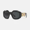 Big Frame Hip Hop Biggie Occhiali da sole Uomo Donna Vintage Occhiali da vista Designer Outdoor Beach Shades Lentes De Sol Occhiali da sole di marca unisex