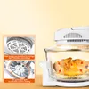 Smart Visual Air Fryers Machine Huishouden 12L Grote capaciteit Elektrische friet Frites Machine Lichtgolf Oven2718