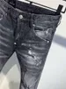 Jeans Ss20 Nova Qualidade Marca Designer Masculino Denim Cool Guy Bordado Calça Moda Buracos Calças Itália Dsquare Dsquare 2 S Mjh