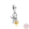 925 Argento Fit Pandora Charm 925 Bracciale Cuore Mamma Famiglia Ciondola Dream Catcher Perline set di ciondoli Ciondolo Gioielli fai da te con perline fini