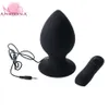 APHRDDISIA Silicone Anal Butt Plug Vibratore Grande Ventosa per Donne/Coppie Giocattoli sexy per Adulti