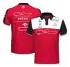 2022 2023 F1 T-shirt Formula 1 Team Polo Pilota Tuta da corsa Manica corta Estate T-shirt per appassionati di auto oversize Motocross Jerse308k