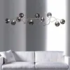 Pendellampor nordisk belysning magisk bönor ljuskrona modern minimalistisk stil sovrum kreativt matsal atmosfärisk belysning "