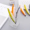 Stylo à bille en plastique créatif mignon océan poisson promotion des ventes cadeau manchon Plug LOGO 14.5cm