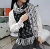 Classic Cashmere Scarf double-sided Jacquard Thick warm shawl 180 * 70 cm