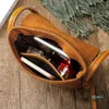 イブニングバッグ手作りの革のハンドバッグレトロな文学とアート野菜の日焼け小さな正方形の袋女性シンプルなファーストレイヤーカウハイド