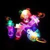 Party-Dekoration, leuchtende blinkende LED-Schnullerpfeife, Nachtlicht, blinkendes Witzspielzeug, Rave-weiche Halskette, 10/20/30 Stück