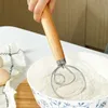 Large Hand Danish Dough Whisk Bread Mixer Stainless Steel Cake Pastry Dough Mixer Stick Egg Beater Kitchen Baking Blender Tools