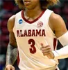 3 JD Davison Basketball Jersey Alabama Crimson Tide Basketball Wears 2022 NCAAステッチカレッジジャージー
