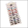 Perlenstränge Armbänder Schmuck Bohemian Farbpalme gemischtes Armband 12 Stücke weich y verstellbarer Perlenabfall 2021 D7PAF