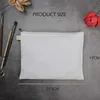 Bridesmaid Make Up Craft Pouch Organizer For Cosmetics School Pencil Cases Name Large Canvas Custom Cosmetic Bag 220704