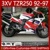 Wróżki dla Yamaha TZR 250 TZR250 R RR TZR-250 TZR250R 92 93 94 95 96 97 Ciało 117NO.62 YPVS 3xv Red Purple TZR250-R 1992 1993 1994 1995 1996 1997 TZR250RR 92-97 Nadwozie