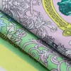 Tute da uomo Pantaloncini da uomo Set da spiaggia Camicie larghe con stampa di fiori di anacardio verde e due pezzi Estate maschile Casual in vacanza Completi da uomo