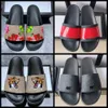 2023 Classic Designer Men Women Summer Beach Slippers Slides Luxury Indoor Sandals Brand Sandals Leather Flip Flop Flats Slide Casual Shoes Sneakers Boots 35-44