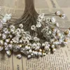 Aproximadamente 200 piezas / cabeza de 0,6-1 cm, flores de pequeñas estrellas blancas naturales secas reales, mini ramo de margaritas seco para joyería de resina, decoración del hogar 220408