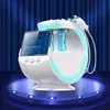 7 dans 1 Hydra Machine intelligente Bule Oxygène Jet Ultrasonic Skin Scurpor High Fréquence Face Skin Care Multi Beauty Machine