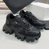 Casual Shoes Lace-Up Running Trainers Woman Shoe Men Gym Sneakers Women Travel Leather Fashion Lady Flat Designer Letters Platform Sneaker 100% Cowhide Size 35-41-44-45