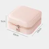 Jewelry Boxes Organizer PU Leather Display Storage Case Necklace Earrings Rings Jewelry Holder3584