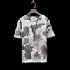 Мужские футболки для бренда одежда весенняя мужчина дизайн футболка с коротким рукавом тактическая камуфляж футболка MACCULINA военная рубашка