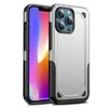 2 I 1 Hybrid Armor Cases Robust stötsäker fodral för iPhone 13 12 Mini 11 Pro XR XS Max 8 7 6s Plus Samsung Note 20 S21 S20 Ultra Plus