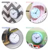 Wall Clocks Bathroom Waterproof Kitchen Clock Suction Cup Silent Battery Decor Shower Timer Tiny Toilet 7.5x3.6x7.5cmWall ClocksWall