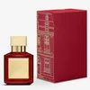 Новейшие духи 70 мл уд роза Аква универсальный одеколон Rouge 540 Extrait Eau De Parfum Paris Fragrance Man Woman Одеколон Спрей Стойкий запах