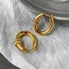 French Ins Flower Diamond Gold Earrings Stud vrouwelijk klein ontwerp all-match persoonlijkheid mode temperament sieraden geschenkaccessoires