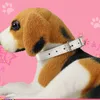 PU Leather Pet Collar Custom Colors Waterproof Classic Leather Dog Collar