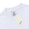 Черно-белые негабаритные модные топы для мужчин и женщин, повседневная футболка с вышивкой для пары и надписью VTM, новинка 2022 года, футболка с единорогом VETEMENTS