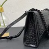 5A Bag väska 5a väskor kväll 2022 lady timglasväska högkvalitativ läder hobo designer väskor vintage design kvinnor axel crossbody damkedja handväska damer handväska h