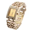 ساعات المعصم GD Top Women Quartz Watch Gold Relogio Feminino Saat Dress Lady Clock Gifts Jelly