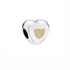 925 Sterling Silver Beads Mouse Design Love Heart Series Charm Fit Pandora Bracelet or Necklace Pendants Lady Gift