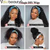 Синтетические парики для волос косплей 28 -дюймовый длинный афро -ненормальный кудрявый парики Синтетический лед с чернокожими женщинами омбре