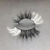 3D Color Faux Lashes Natural Long Colorful False Eyelashes Dramatic Makeup Fake Lash Party Colored Lashes for Cosplay Halloween