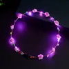 Boulou de jouet à LED clignotant Ligne de ligne lumineuse Corolla Luminou Party Carnival Decoration Floral Garland Hair Bright Accessory Child3680833