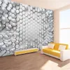 Modern Sense 3D Stereo Geometric Photo Wallpaper Bar KTV Internet Cafe E-Sports Room Mural Wall Paper