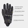 Suomy Leather Motorcycle Gloves Summer Men Motocross Gloves Retro Motorcyclist MTB BMX CyclingバイカーグローブオリジナルCX220518994353