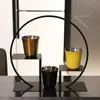 Kupalar Çift Katman 304 Paslanmaz Çelik Espresso Süt Su İçecek Kahvaltı Kupası Yalıtımlı Duvar Asma Bulaşık Makinesi Güvenli 80ml/160mlmugs