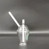 4.7Inches Starbucks Cup Glas Bong Mini Water Pijpen DAP RIGHT en Oliereiligingen Glazen Bongs Hookah Rook