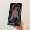 London Perfume 100ml Scarlet Cologne Intense Fragrance Red Bottle Long Lasting Good Smell Men Women Spray Parfum High quality Fast Delivery9231309