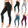 Leggings de fitness Femme Polyester 2022 Women's Print Workout Sports Running Yo-Ga Athletic Pantal