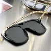 2022 New Square Fashion sunglasses Frame Outdoor High Resolution Polarized Glasses High Quality UV400 Comes With Letter Pendant GG0723S