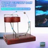 Пасхальная вечная мраморная машина Kinetic Art Motion Inertial Metal Automatic Creative Infinite Jumping Table Toy Home Decorations 220711