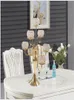 Portacandele Candeliere di cristallo europeo a sette teste Oggetti di scena per matrimoni Piombo stradale in acrilico Decorazione per la casa Ornamenti nataliziCandela