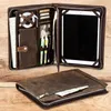 Fodral Lämplig för Apple iPad Pro Skyddskåpa Läder all-inclusive Multi-Function Storage Lämplig till 9,7 "/ 10.5" / 11 "Tablet Pen Slot Zipper Flat Leather Fodral