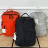 LU Everyday School Back Backpack Yoga Väskor stor kapacitet multifunktionell fitness hela natten festivalväska 23L högkvalitativ urban ba275l