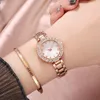 Principais relógios de punho Top Women Women Woman Bracelet Simples Watch Dress Vestre Quartz Wrist For Relógios Presente Relogio Feminino